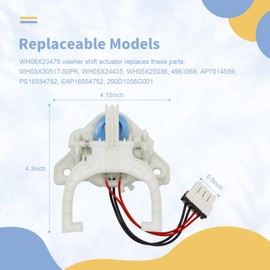 yrjns WH03X30517 Washer Shift Actuator for GE Washing Machines - Replaces AP7014559, WH05X25036, WH05X24435 Replacement Parts for Optimal Performance