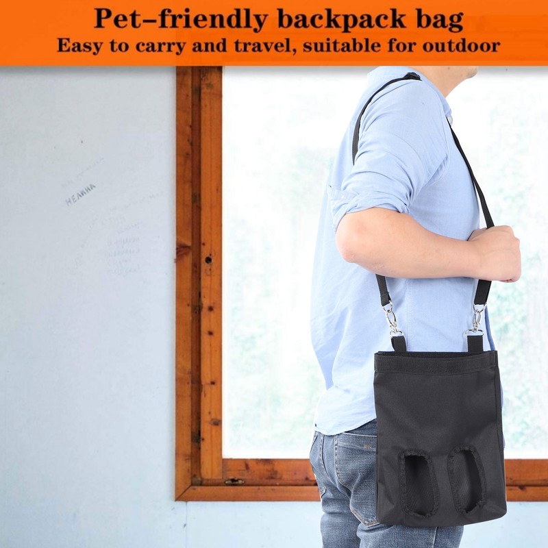 Rabbit Feeder Bag 600D Oxford Fabric Hanging Feeding Device Supply