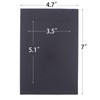 Meonua Paper Picture Frames for 4 x 6 Inch Inserts,Cardboard