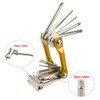 QitinDasen Premium 11 in 1 Multifunctional Bike Repair Tool, Portable