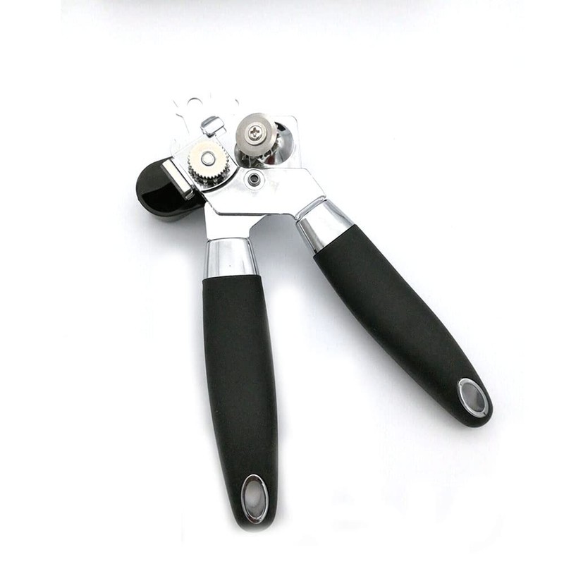 Manual Can Opener, Stainless Steel Handheld Tin Jar Bottle Opener
