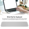 Keyboard Wrist Rest 0.4 to 0.6in Slope Ergonomic Clear Acrylic