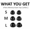 A-Focus Memory Foam Tips for Beats Studio Buds+ / Fit