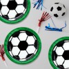 BFB 9in Football Dinner Plates Set 50 Pack Disposable Paper
