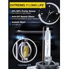 LTONXEN D3S HID Headlight Bulbs, 6000K Diamond White Xenon HID