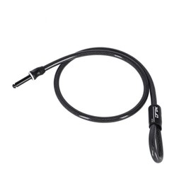 XLC MRS Cable Lock, plug-in cable, 100 cm, diameter 12 mm, black