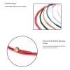 TIKA 3 Sets Colorful Acoustic Guitar Strings– 6pcs 1st-6th Steel