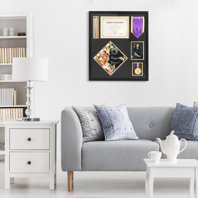FramePro Graduation Shadow Box 23x27 Inch Display Case - Preserve