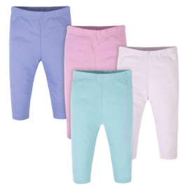 Onesies Brand Baby 4 Pack Pants Mix N Match Newborn to 12m, Pink Blue Teal Assortment, 0-3 Months