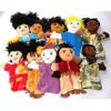 BRAND NEW WORLD PMC81 PUPPET COLLECTION Multi-Cultural 10 Piece Set BNW NEW