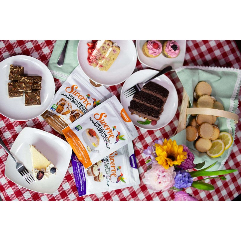 SWERVE Granular Brown Sugar Sweetener, 340g/12 oz