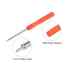 sourcing map Mini Phillips Screwdriver 1.2 mm Cross Head for