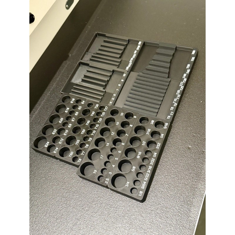 DesignsbyLou Harbor Freight Quinn Master Bit Socket Set Organizer –