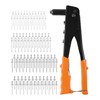 SCUARI Automotive Rivet Gun Kit,Car Accessories,3/32"-1/8"-5/32"-3/16" Pop Rivet Gun with