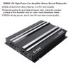 Qiilu 5800W 12V High-Power Car Amplifier, Hi-Fi Portable Audio Stereo