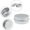 18 Paquete de Tarros de Hojalata de 100ml, Latas Redondas