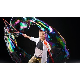 Uncle Bubble 2 Sets Giant Bubble Wands - Includes 2 Big Bubble Sword and 8oz Uncle Bubble Ultra Bubble Solution