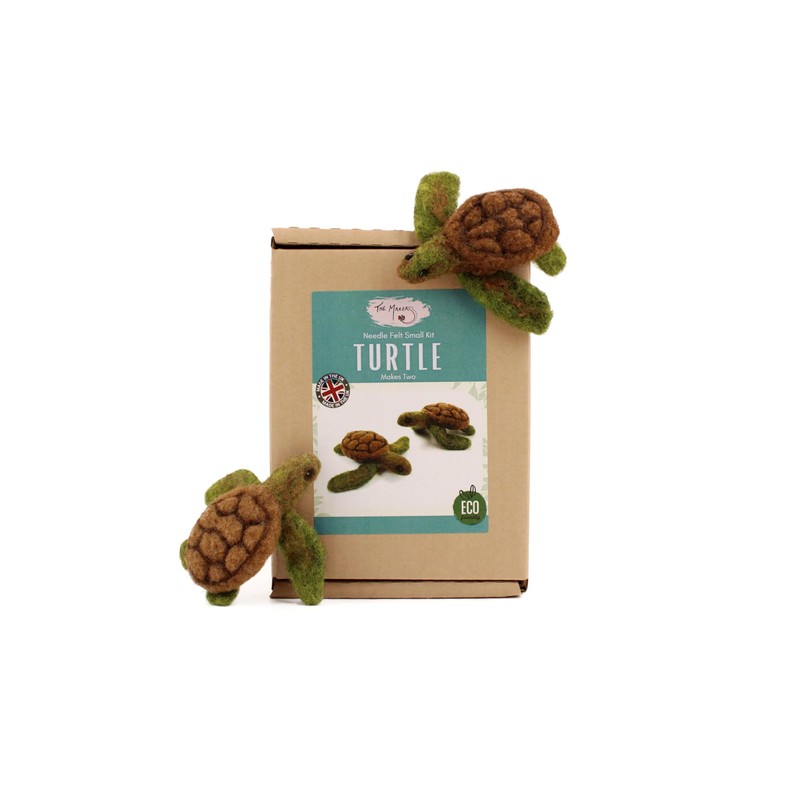 Wizardi Felting Kit - Turtle KTS-TurtleNEW The Makerss
