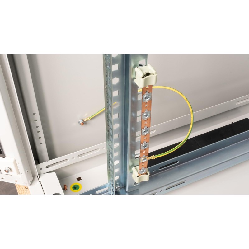 ROLINE Potential compensation rail, 220 mm with earth cable