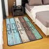 Healing Area Rug 5x7, Inspirational Thoughts Rugs for Living Room