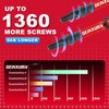 GEINXURN Impact Tough #20 Torx 6 in. Insert Driver Bits,10Pack