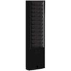 Metal Wall Mounted Time Card Holder Rack, Model 167H, 12