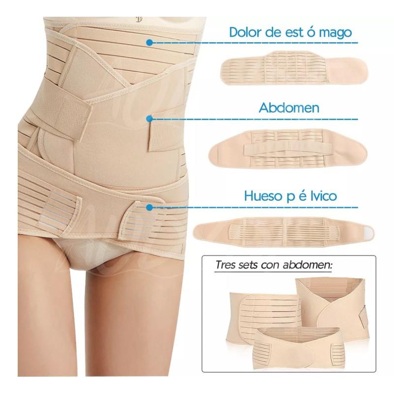 Audyde Faja De Maternidad Para Postparto 3 En 1
