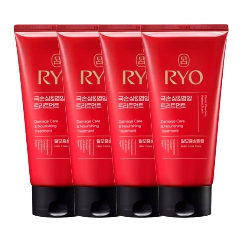 려 RYO Hanbit Extreme Damage Nourishing Treatment 300ml 4pcs