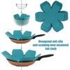 6 Pieces Of Blue Pot Mat, Felt Pot Mat, Anti-Slip