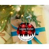 New Job Christmas Tree Ornaments 2024 - It's a Logging