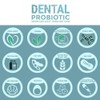 Dental Oral Probiotic, 60 Chewable Tablets - Supplements w/BLIS K12