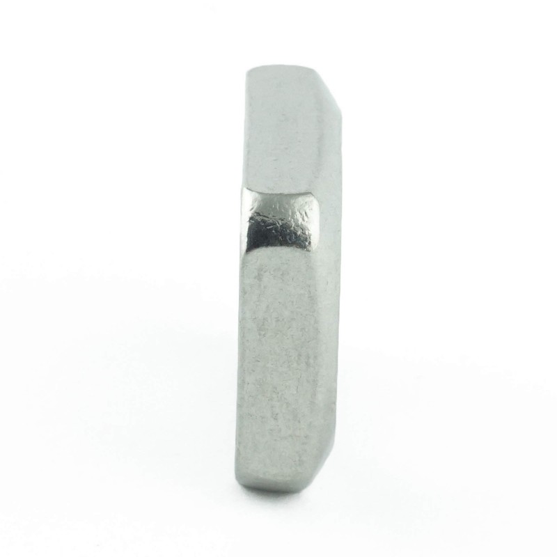 Eisenwaren2000 M6 square nuts (5 pieces) - low shape square