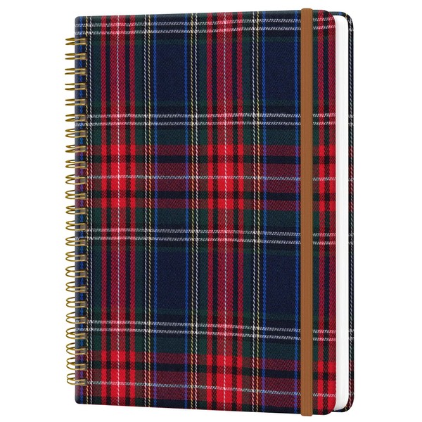 WLPFSAHF Spiral Journal Notebook for Women, Hardcover A5 College Ruled