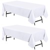 Utopia Kitchen Polyester Tablecloth - 52 x 63 inch (132