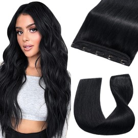 UK-Fashion-Shop Echthaar-Extensions Remy-Haar Echthaar-Extensions Human Extensions 101