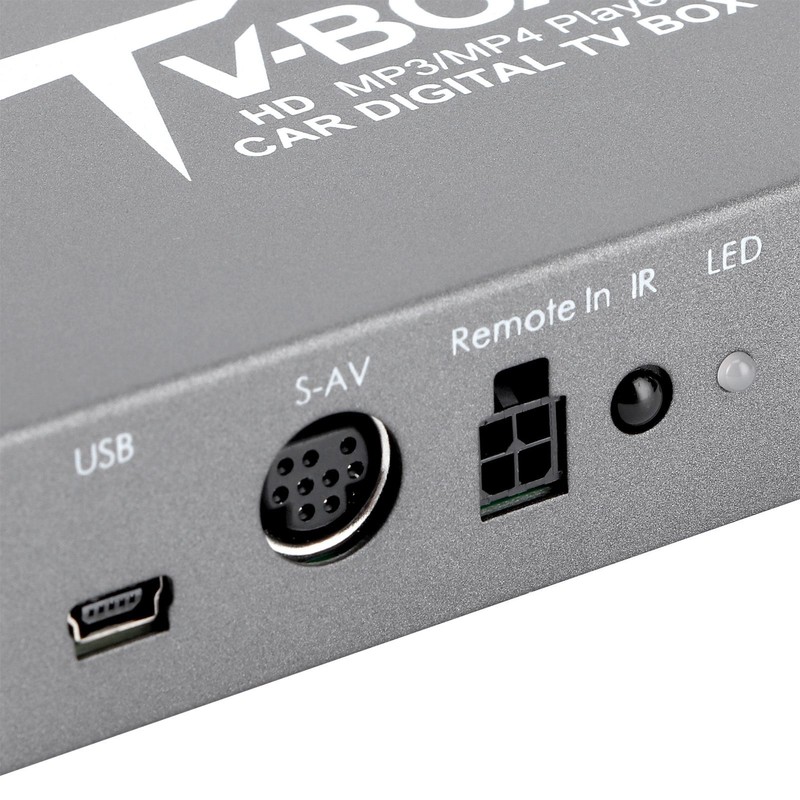 Car Digital TV Box Receiver Standrad H.265 6M/7M/8M Channel Band