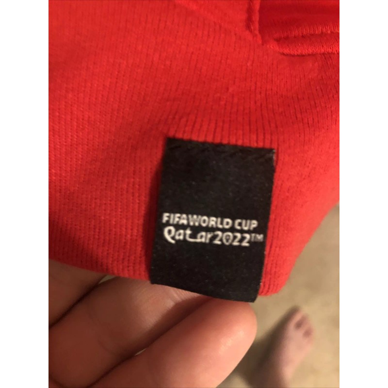 FIFA Outerstuff FIFA World Cup 2022 Denmark Red Hoodie Women’s