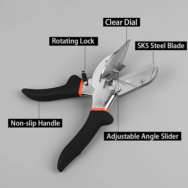 Miter Shear Cutter ，Gasket Shears Multi Angle Miter Shear Cutter