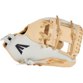 Easton | ELITE SERIES Fastpitch Softball Glove | Morgan Stuart Model | 11.5" | Pro I-Web | Left Hand Throw | Camel / White