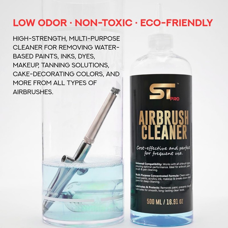 Supreme Trimmer Airbrush Cleaner Solution – 500ML | Fast Acting