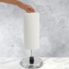 Kamenstein Hexagon Base Perfect Tear, Stainless Steel Countertop Paper Towel