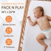 HREVAI Pack N Play Mattress,38x26 Thick Pack and Play Mattress