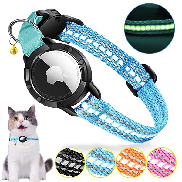 Ganve Airtag Gps Cat Collar, Gps, Pet Collar, Tracking Device,
