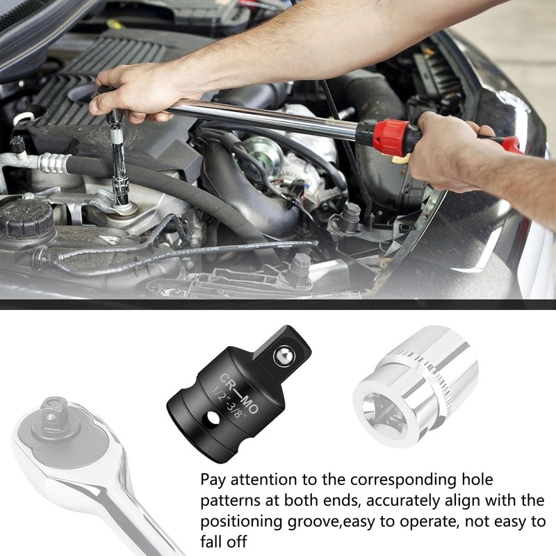 4 Piece Socket Adapter Set, Impact Socket Adapter, Adapter Set