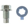 Dorman 090-049CD Oil Drain Plug Pilot Point M12-1.25, Head Size 13Mm Compatible with Select Models