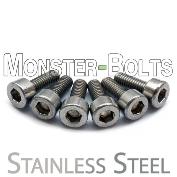 MonsterBolts Floyd Rose Saddle Intonation Mounting Hold Screws Set (6)