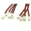 5 Sets Male to Female 1.25mm Pitch Cable 2P Connector