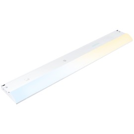 Enbrighten 24 inch Hardwired Under Cabinet Lights, 1620 Lumens, Five White Settings from (2700K-6500K), Full Range Dimmable, Under Counter Light, Linkable Under Counter Lights for Kitchen 82922-T1