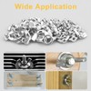Pack of 100 Wing Nuts Assortment Kit, Stainless Steel Wing