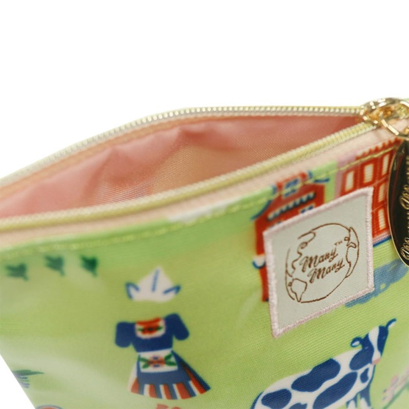 Marushin 0785004100 Pouch, Small Items, Meny Netherlands, World, Pastel, Cute,